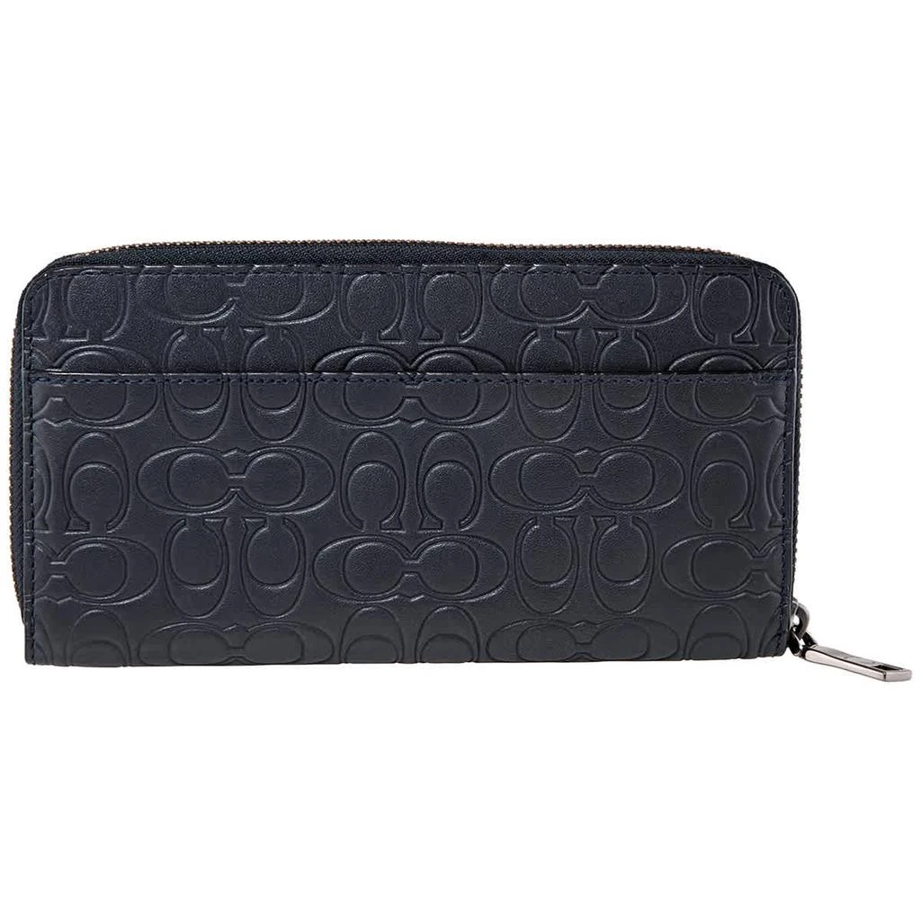 商品Coach|Coach Midnight Accordion Wallet In Signature Leather,价格¥1046,第2张图片详细描述