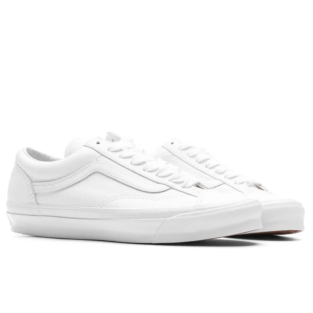 商品Vans|OG Style 36 LX Leather - True White/White,价格¥532,第2张图片详细描述