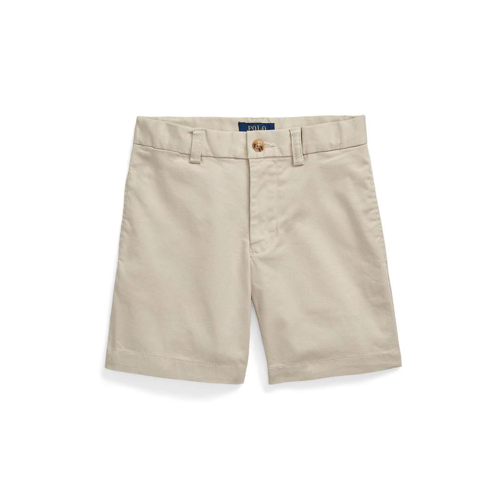 商品Ralph Lauren|Chino-Flat Front Shorts (Toddler/Little Kids),价格¥376,第1张图片