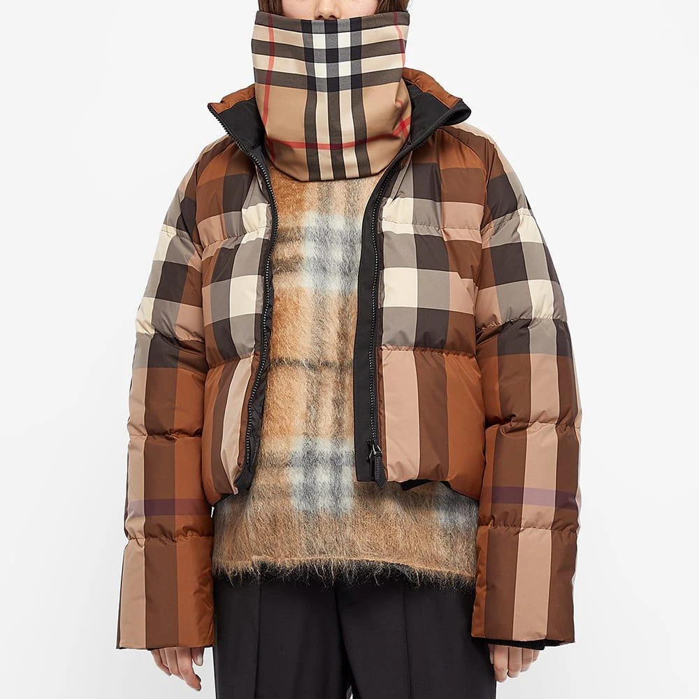 商品Burberry|Burberry Check Print Jersey Snood,价格¥3070,第3张图片详细描述