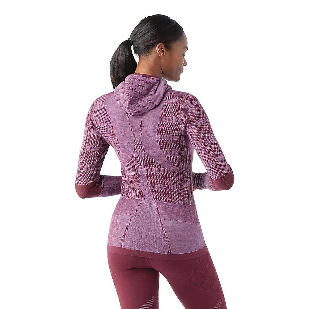 商品SmartWool|Smartwool Women's Intraknit Thermal Max Merino Base Layer Pattern Hoodie,价格¥634,第3张图片详细描述