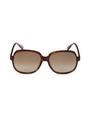 商品Longchamp|58MM Round Sunglasses,价格¥397,第1张图片