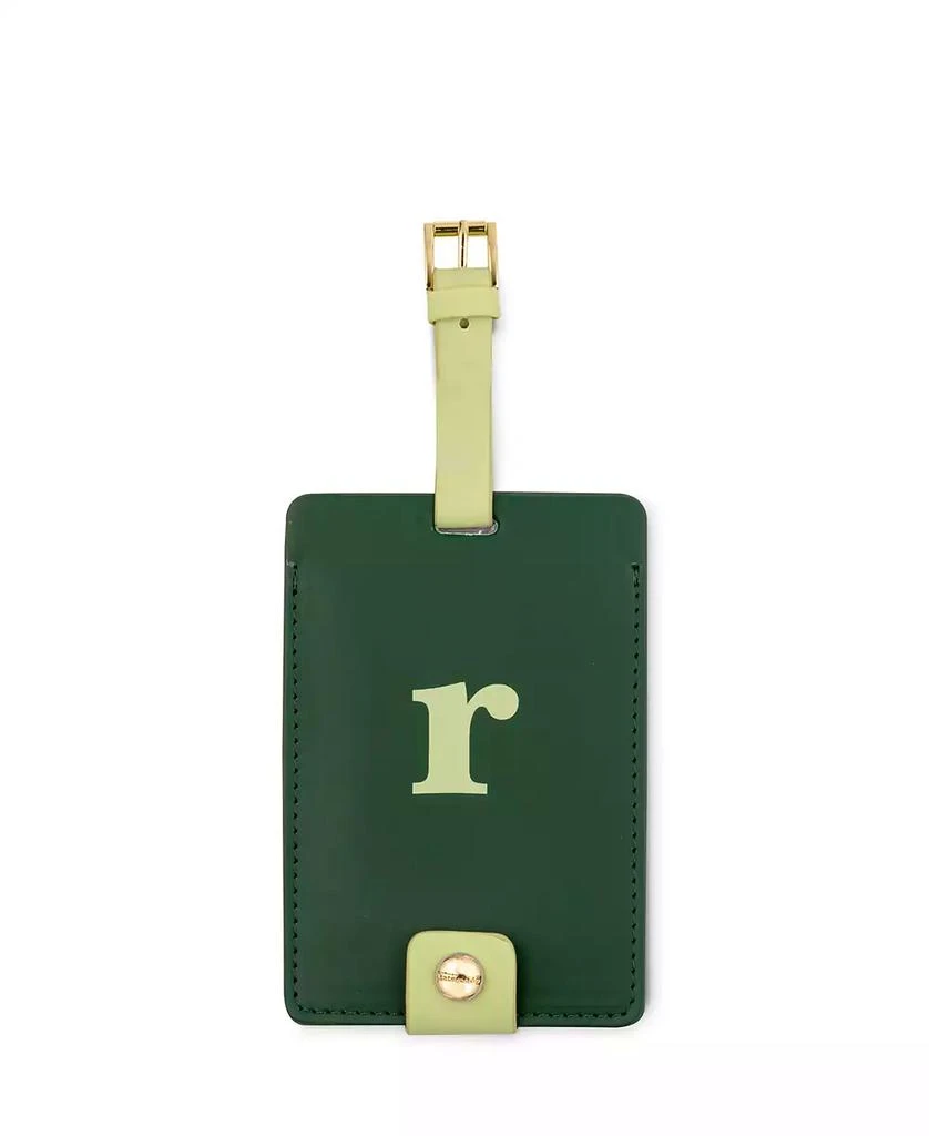 商品Kate Spade|New York Just Mine Initial Luggage Tag, R,价格¥121,第1张图片