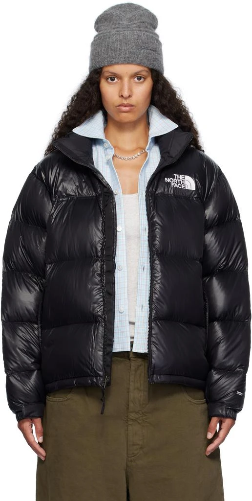 商品The North Face|SSENSE Exclusive Black 1996 Retro Shine Nuptse Down Jacket,价格¥2632,第1张图片