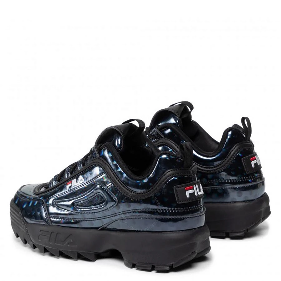 商品Fila|Ladies Black Disruptor F Low-top Sneakers,价格¥484,第2张图片详细描述