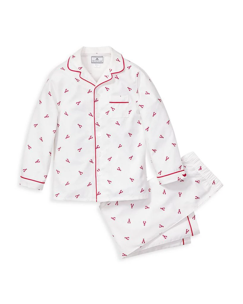 商品Petite Plume|Unisex Brixham Lobster Pajama Set - Baby, Little Kid, Big Kid,价格¥436,第1张图片