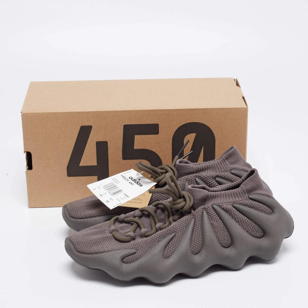 Adidas x Yeezy Olive Green Knit Fabric 450 Cinder Sneakers Size 41 1/3 商品