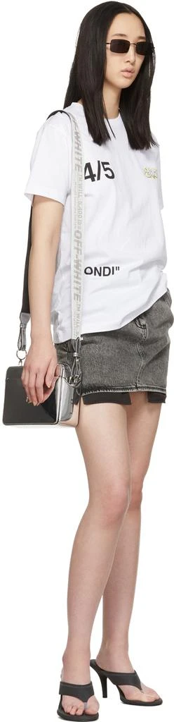 商品Off-White|Black Denim Miniskirt,价格¥1515,第5张图片详细描述