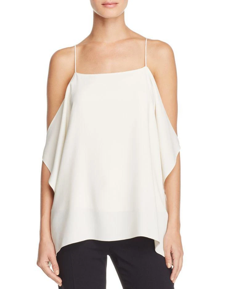 商品Theory|Theory Petteri Rosina Crepe Cold Shoulder Top ,价格¥670,第1张图片