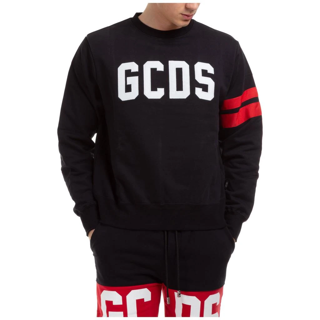 GCDS Logo Embroidered Crewneck Sweatshirt 商品