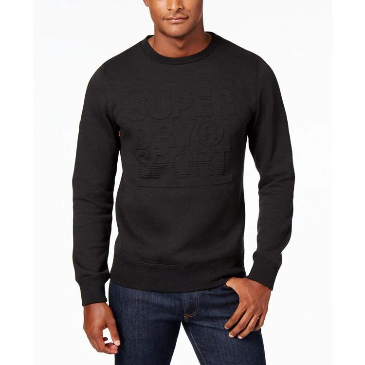 商品Superdry|Men's Embossed Logo Gym Tech Sweatshirt,价格¥270,第1张图片