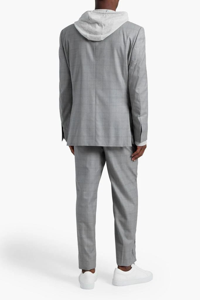 商品Zegna|Checked wool and silk-blend suit,价格¥3805,第3张图片详细描述