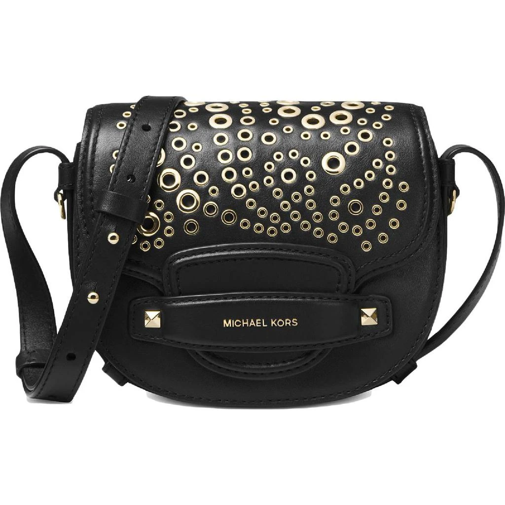 商品Michael Kors|MICHAEL Michael Kors Womens Cary Leather Crossbody Saddle Handbag,价格¥1127,第1张图片