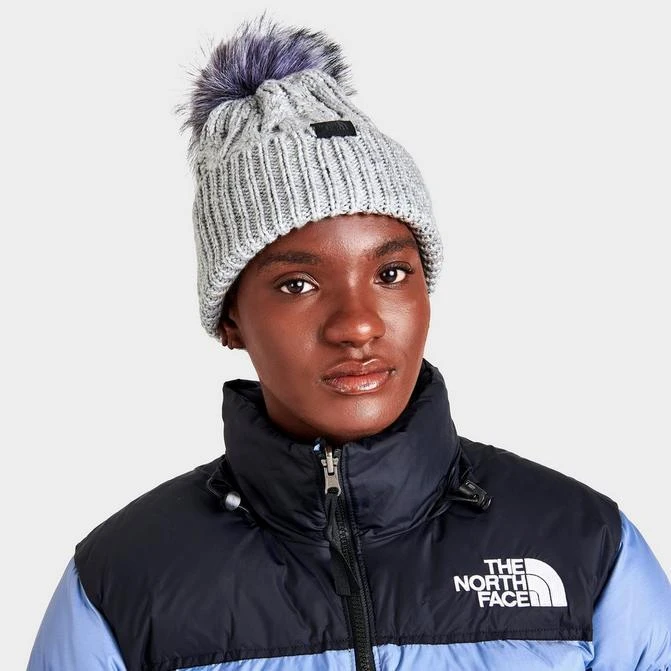 商品The North Face|Women's The North Face Oh Mega Fur Pom Beanie Hat,价格¥113,第1张图片