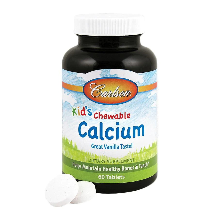 商品Carlson|Chewable Calcium, 250mg, Tablets,价格¥65,第1张图片