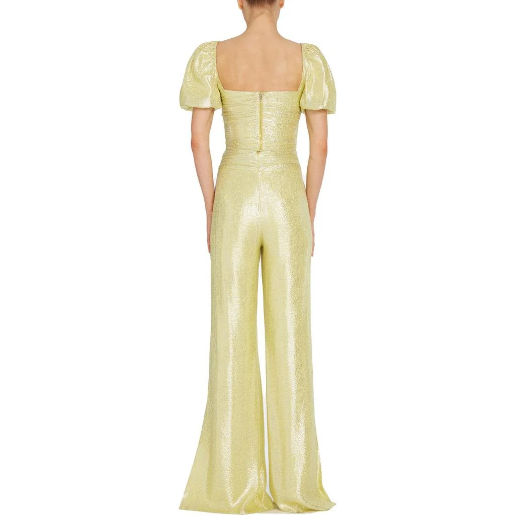 商品Monique Lhuillier|ML Monique Lhuillier Womens Silk Metallic Dress Pants,价格¥837,第2张图片详细描述