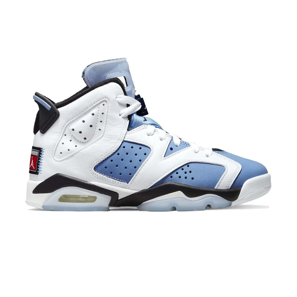商品Jordan|Air Jordan 6 Retro UNC White (GS),价格¥1319,第1张图片