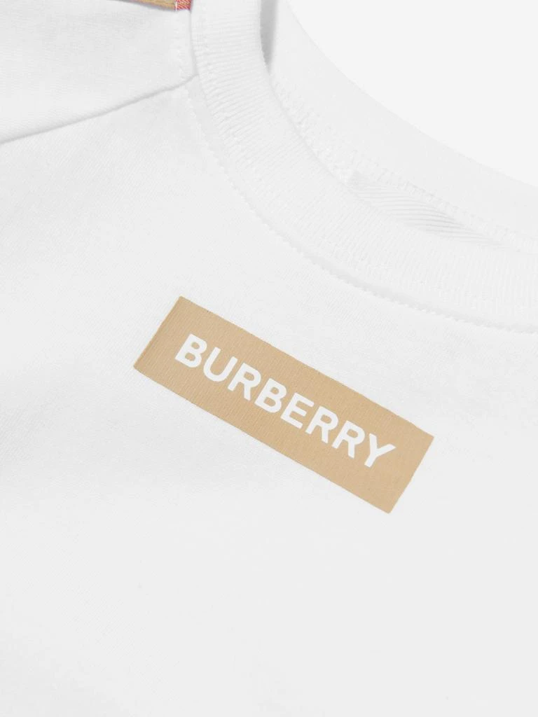 商品Burberry|Baby Long Sleeve Rumi Bodysuit In White,价格¥1147,第3张图片详细描述