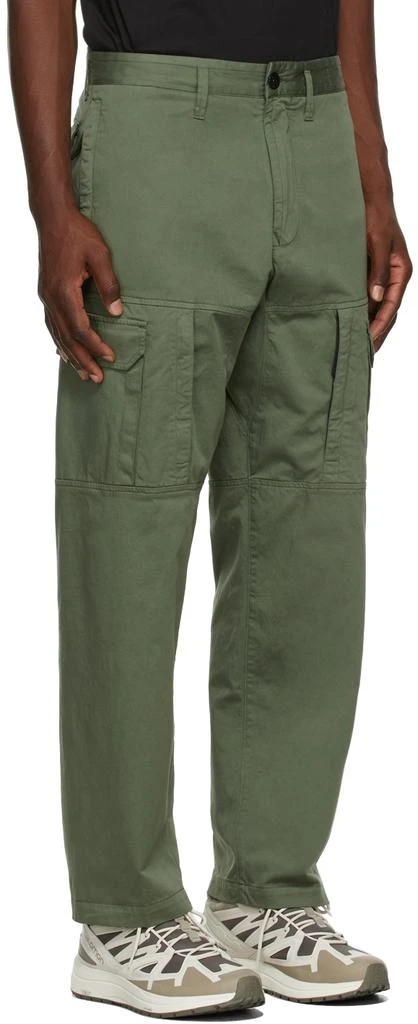 商品Stone Island|Khaki Cotton Cargo Pants,价格¥2469,第2张图片详细描述