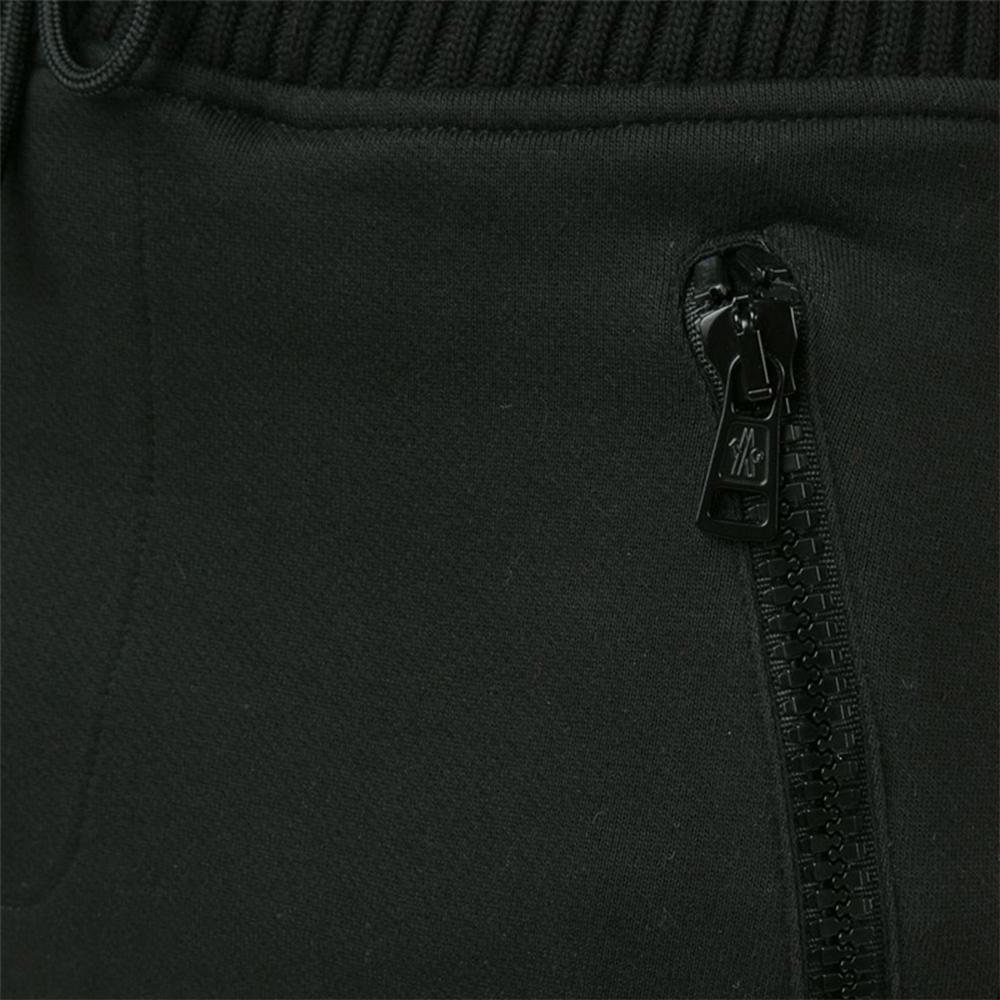 Moncler 男士棉质黑色休闲裤 8700300-8098Z-999商品第2张图片规格展示
