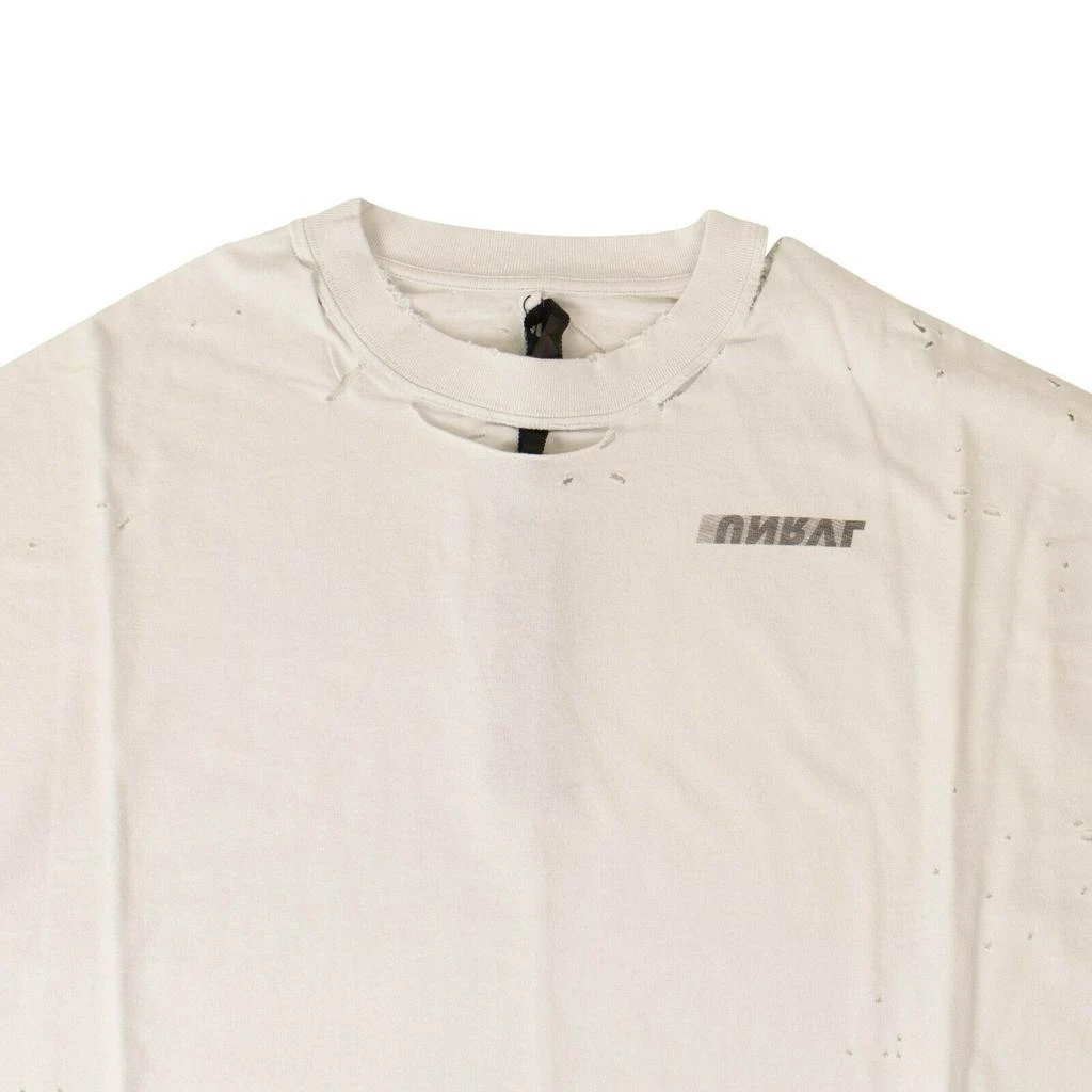 商品Unravel Project|Unravel Project Distressed Oversized T-Shirt - Gray,价格¥322,第2张图片详细描述