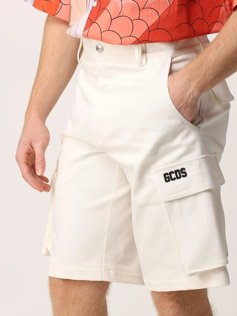 商品GCDS|Gcds bermuda in stretch cotton with logo,价格¥1901,第5张图片详细描述