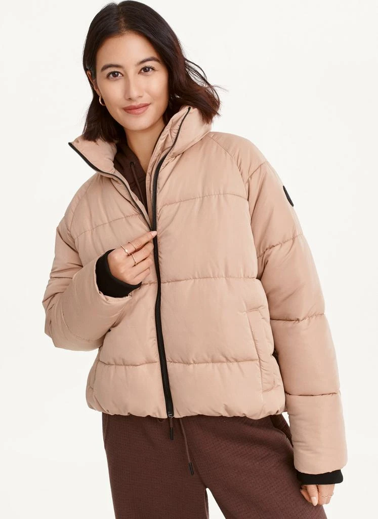 商品DKNY|Boxy High Low Puffer Jacket W/ Pockets,价格¥1273,第1张图片