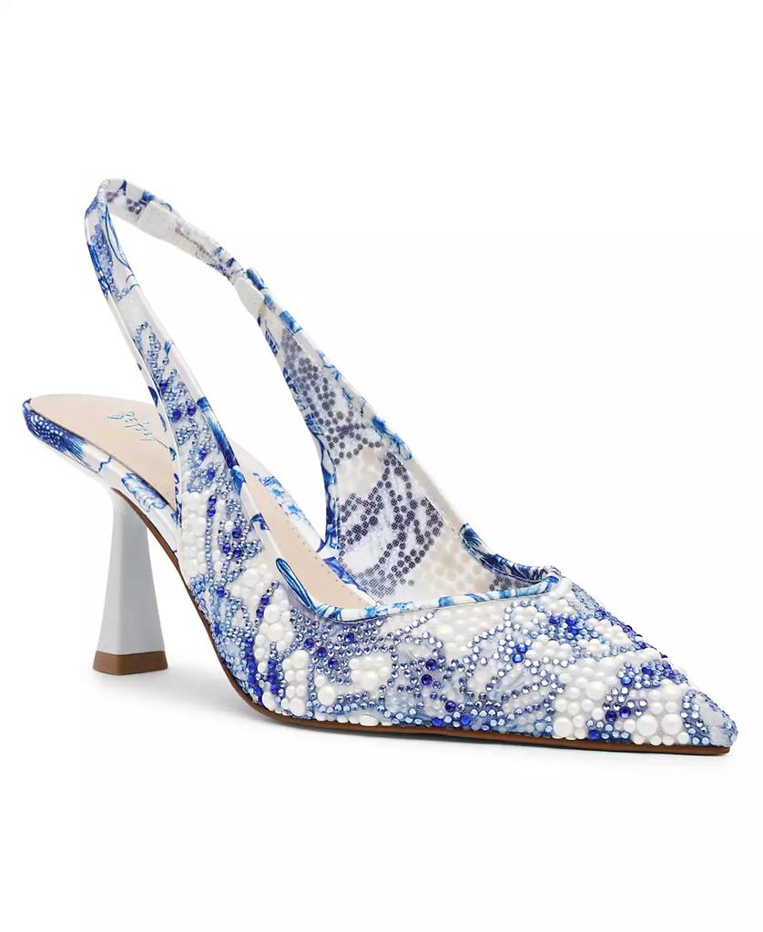 Women's Clrkm Pointed Toe Slingback Pumps image 2