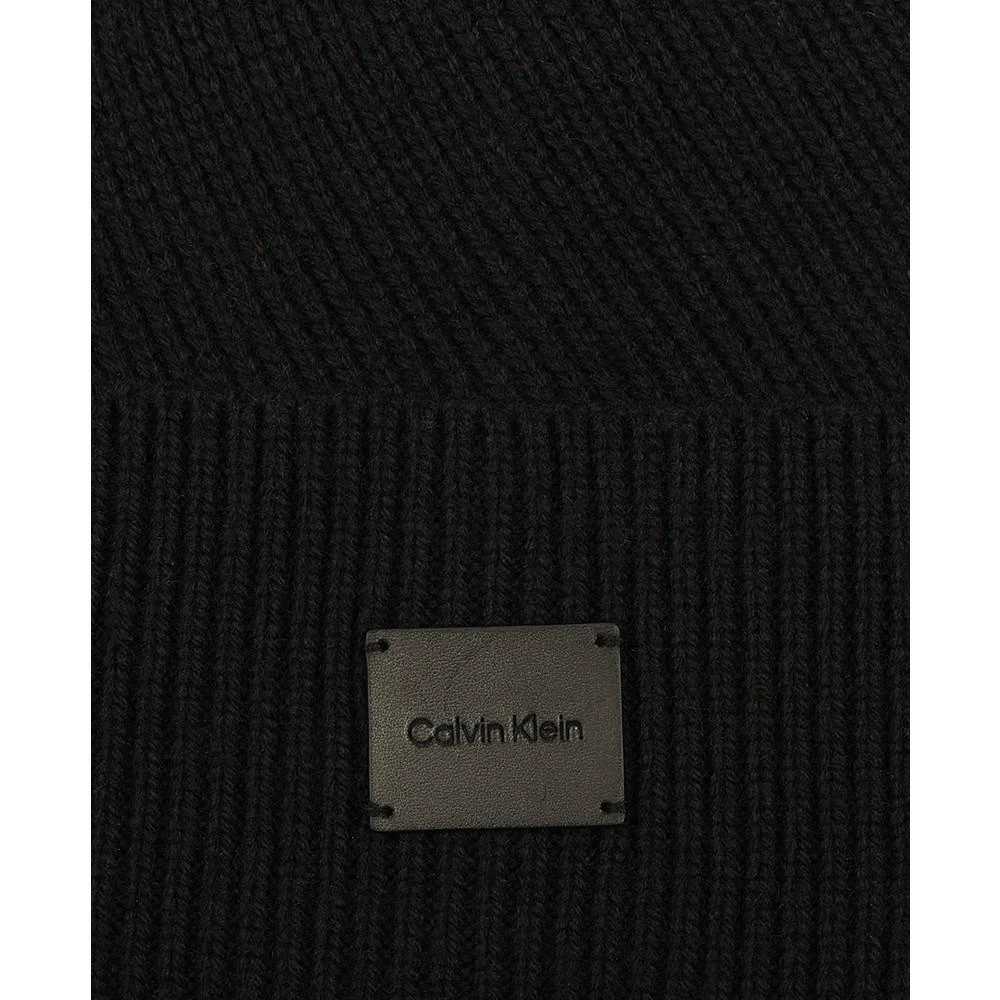 商品Calvin Klein|Men's Side Transfer Cuff Beanie,价格¥224,第4张图片详细描述