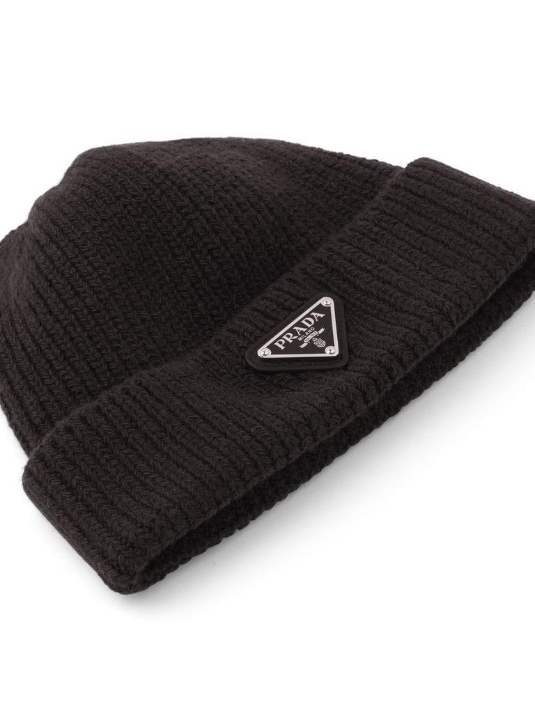 商品Prada|PRADA triangle-logo beanie,价格¥4082,第4张图片详细描述