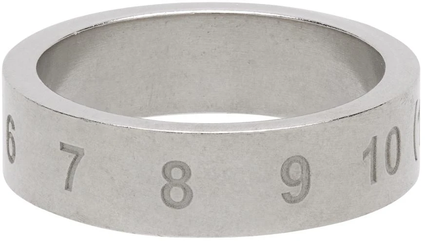 商品MAISON MARGIELA|Silver Numbers Ring,价格¥1987,第5张图片详细描述