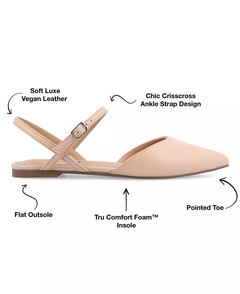 Women's Martine Strappy Pointed Toe Flats 商品