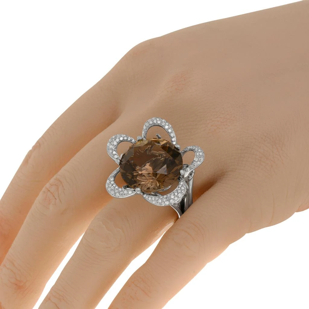商品Giovanni Ferraris|Giovanni Ferraris Women's 18K White Gold Ring,价格¥22036,第2张图片详细描述