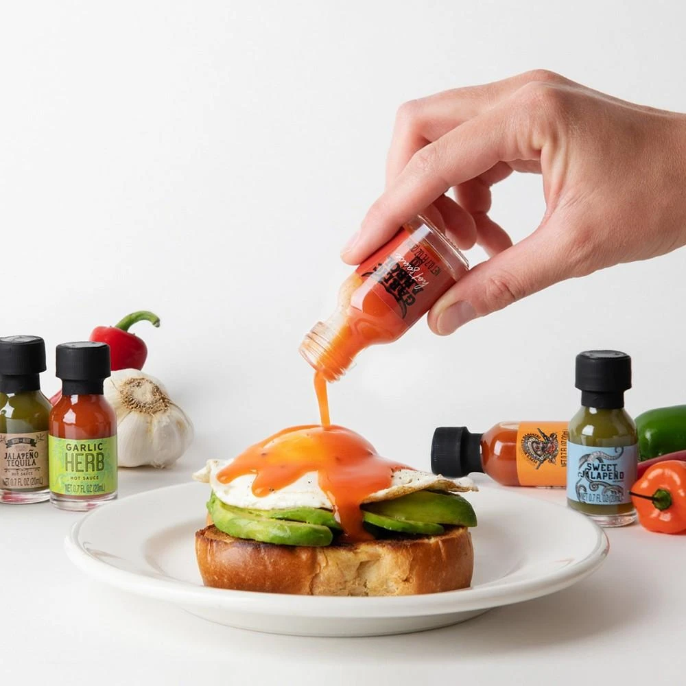 商品Thoughtfully|Gourmet, Master Hot Sauce Collection Gift Set, Set of 30,价格¥447,第2张图片详细描述
