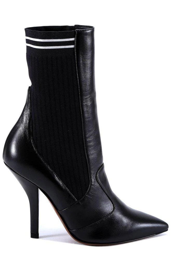 商品Fendi|Fendi Sock Patent Leather Ankle Boots,价格¥5982,第1张图片