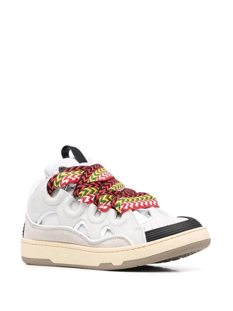 商品Lanvin|LANVIN WOMEN LEATHER CURB SNEAKERS,价格¥3661,第4张图片详细描述