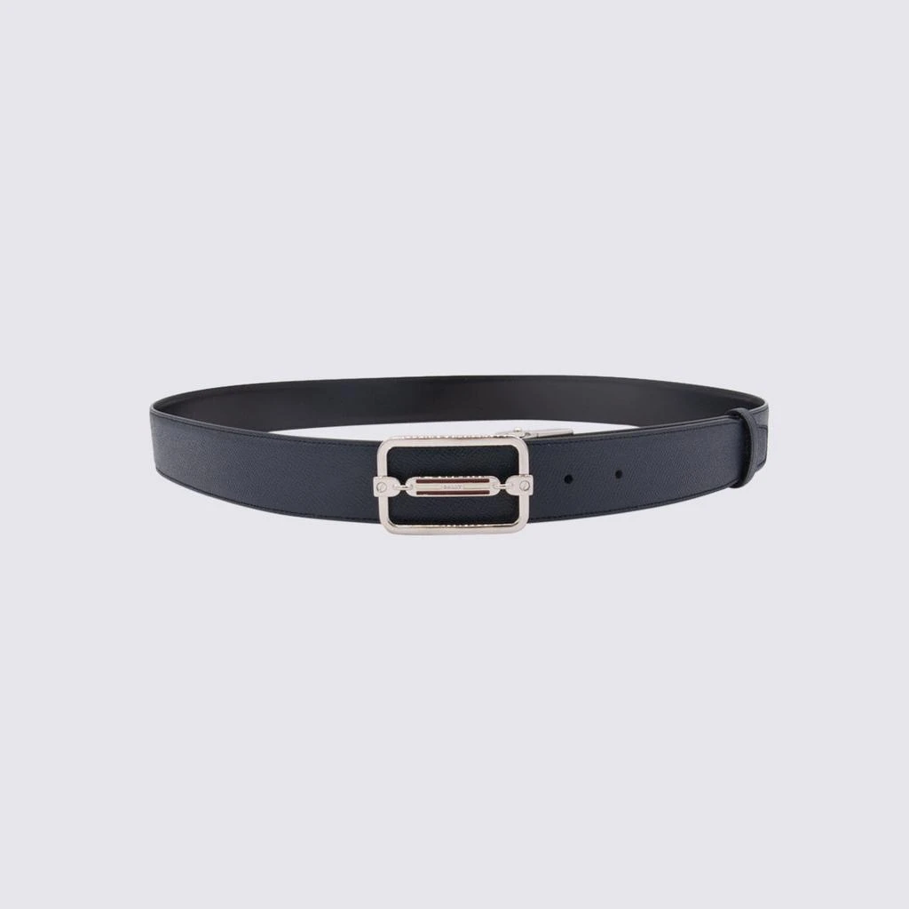 商品Bally|BALLY BLUE LEATHER BELT,价格¥1474,第1张图片