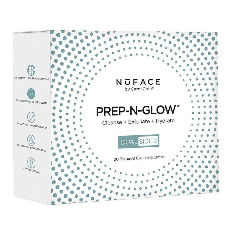 NuFACE Prep-N-Glow 洁面湿巾 20 包商品第1张图片规格展示