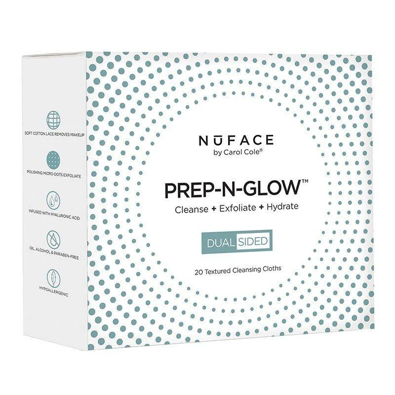 商品NuFace|NuFACE Prep-N-Glow 洁面湿巾 20 包,价格¥189,第1张图片