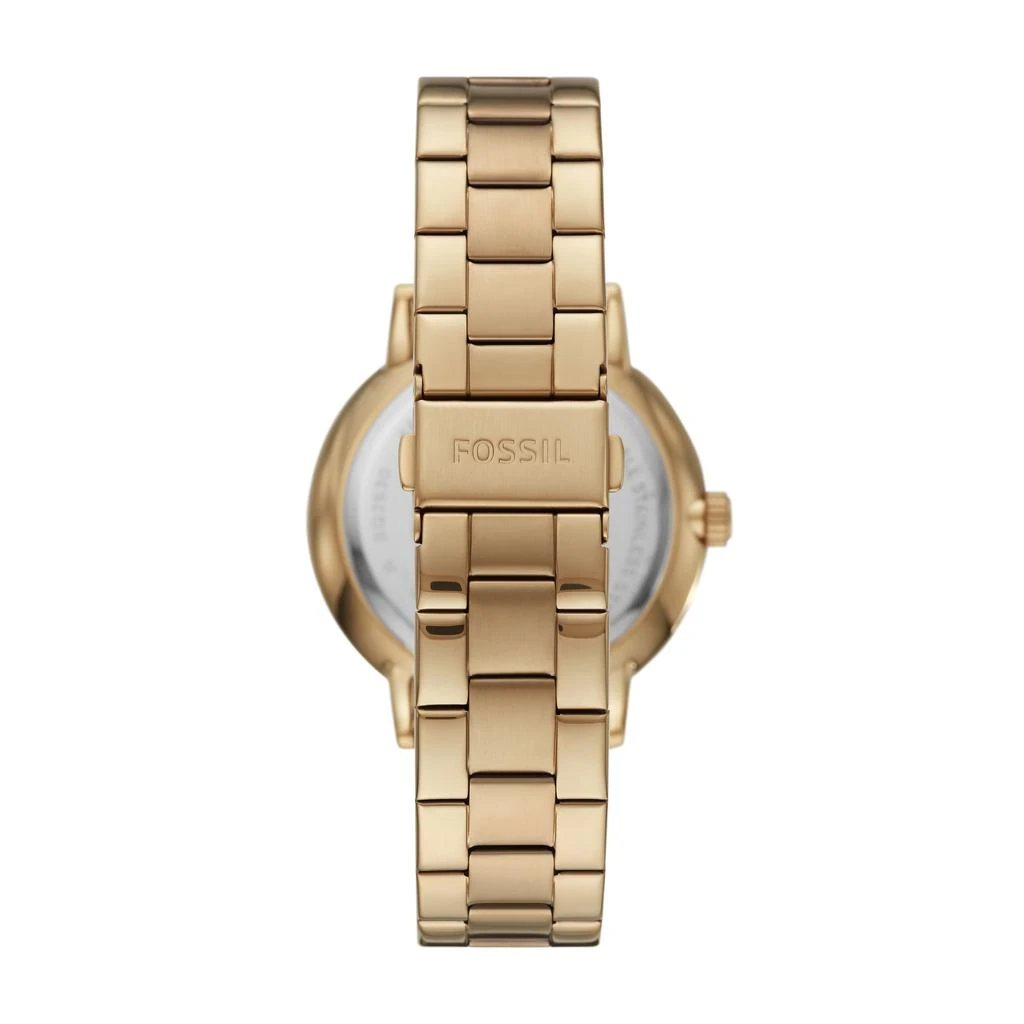 商品Fossil|Fossil Men's Airlift Multifunction, Gold-Tone Stainless Steel Watch,价格¥501,第3张图片详细描述