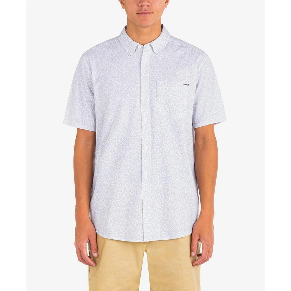 商品Hurley|Men's One and Only Stretch Print Short Sleeve Shirt,价格¥196,第1张图片