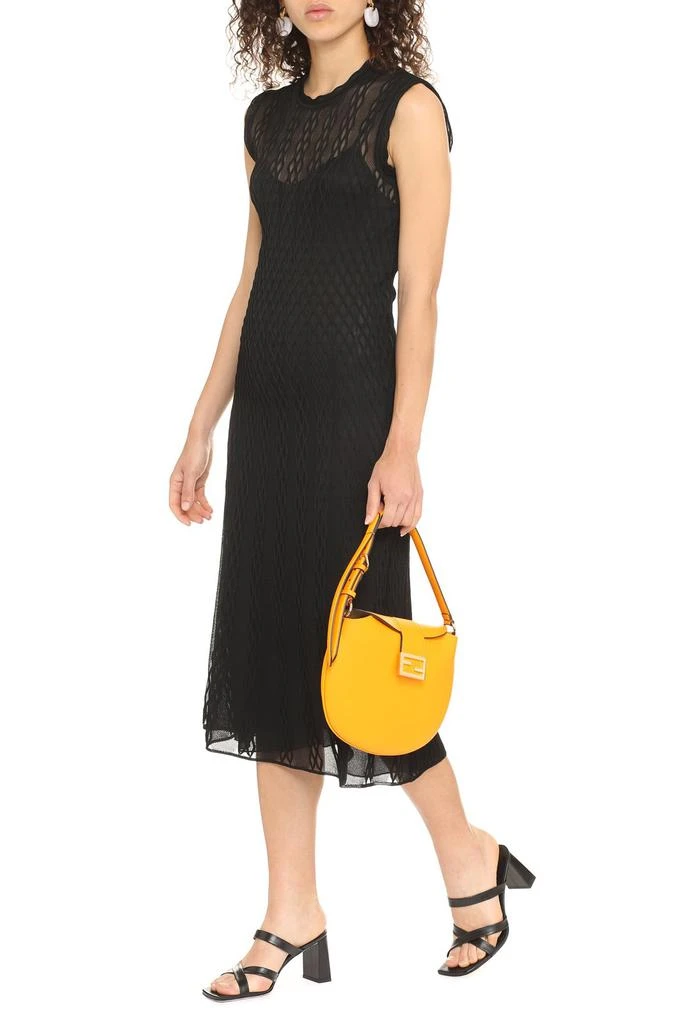 商品Fendi|Fendi Sleeveless Knitted Midi Dress,价格¥10629,第3张图片详细描述