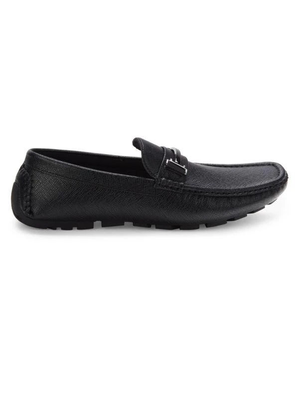 商品Tommy Hilfiger|Faux Leather Bit Loafers,价格¥396,第1张图片