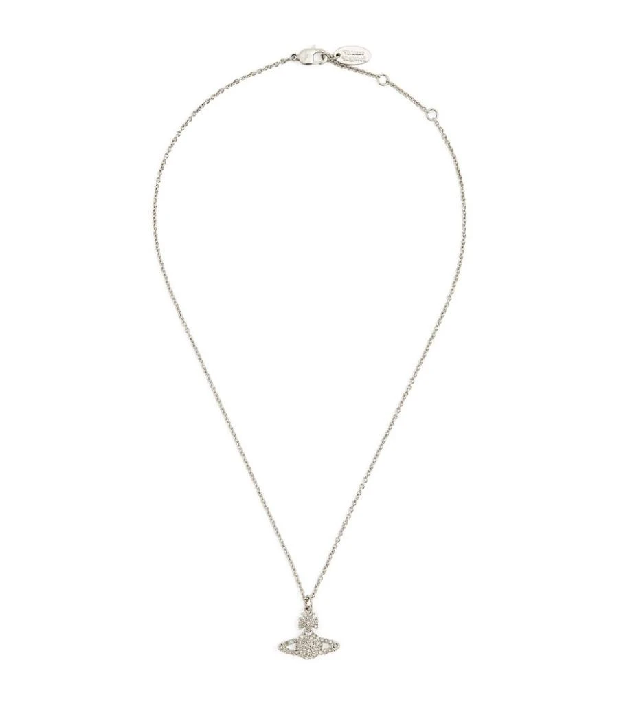 商品Vivienne Westwood|Crystal-Embellished Grace Bas Relief Orb Necklace,价格¥1189,第1张图片