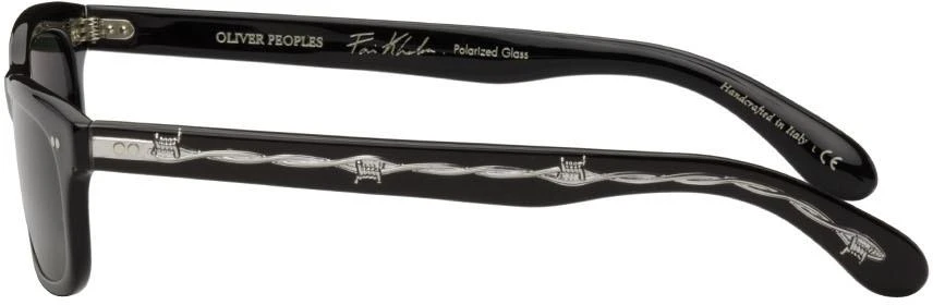 商品Oliver Peoples|Black Fai Khadra Edition Fai Sunglasses,价格¥4289,第3张图片详细描述