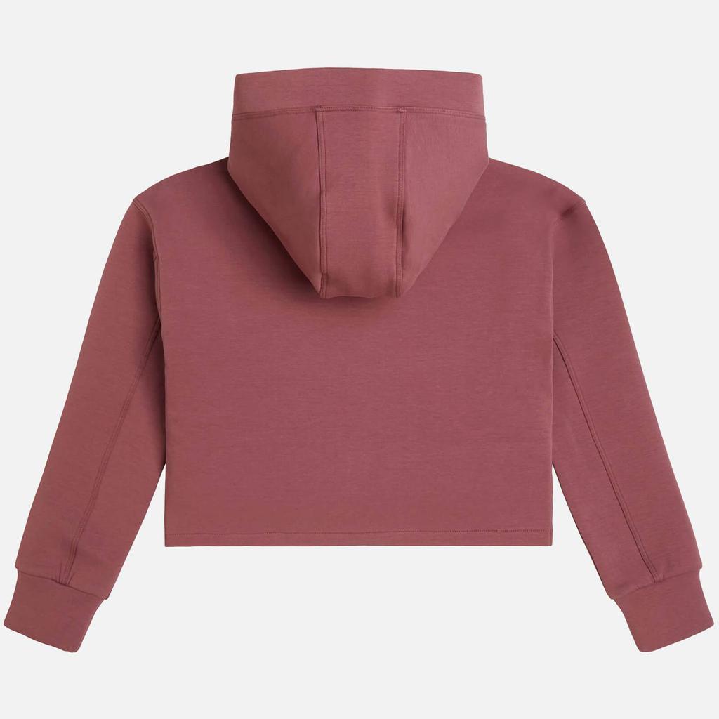Guess Girls Logo-Printed Cotton-Blend Hooded Sweatshirt商品第2张图片规格展示