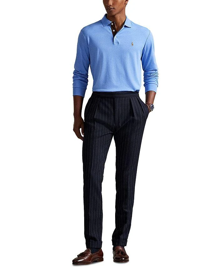 商品Ralph Lauren|Classic Fit Soft Cotton Long-Sleeve Polo Shirt,价格¥857,第2张图片详细描述