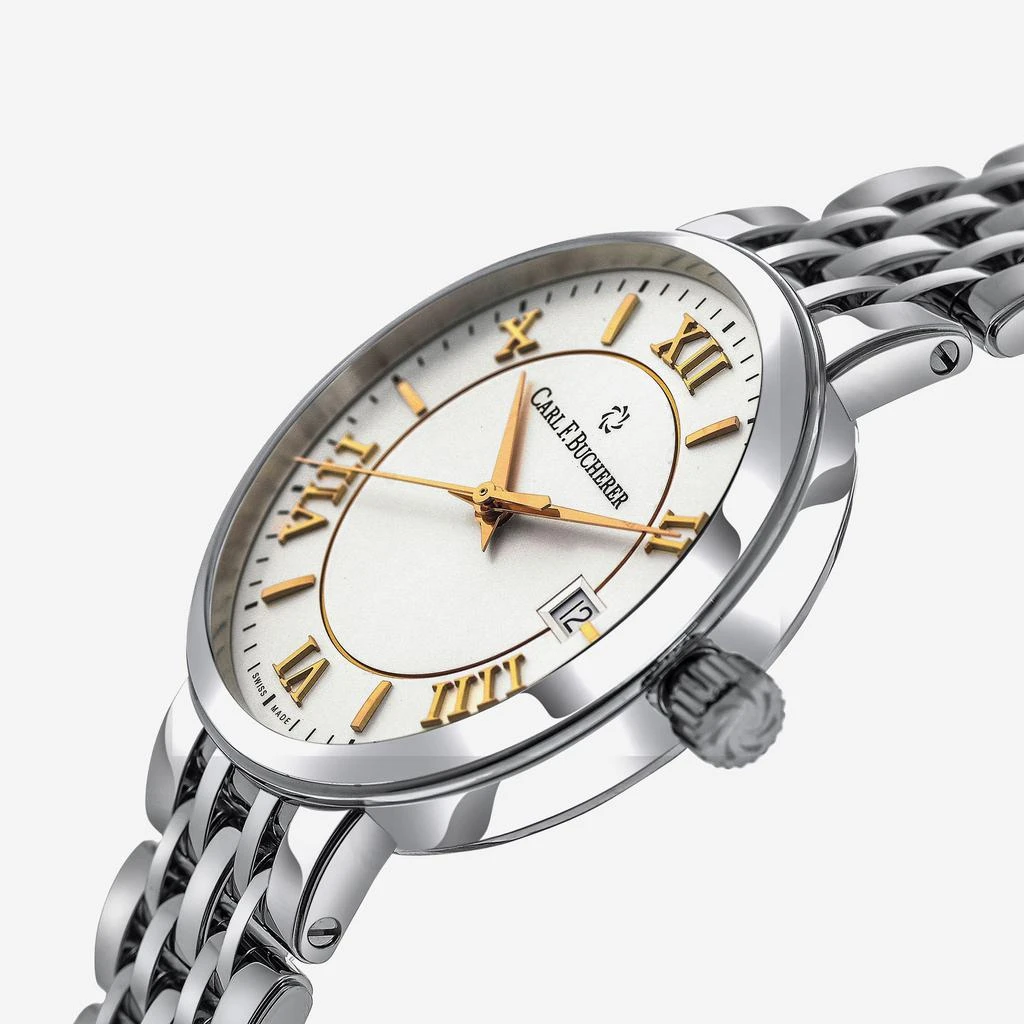 商品Carl F. Bucherer|Carl F. Bucherer Adamavi AutoDate Stainless Steel Automatic Men's Watch 00.10314.08.15.22,价格¥6834,第2张图片详细描述