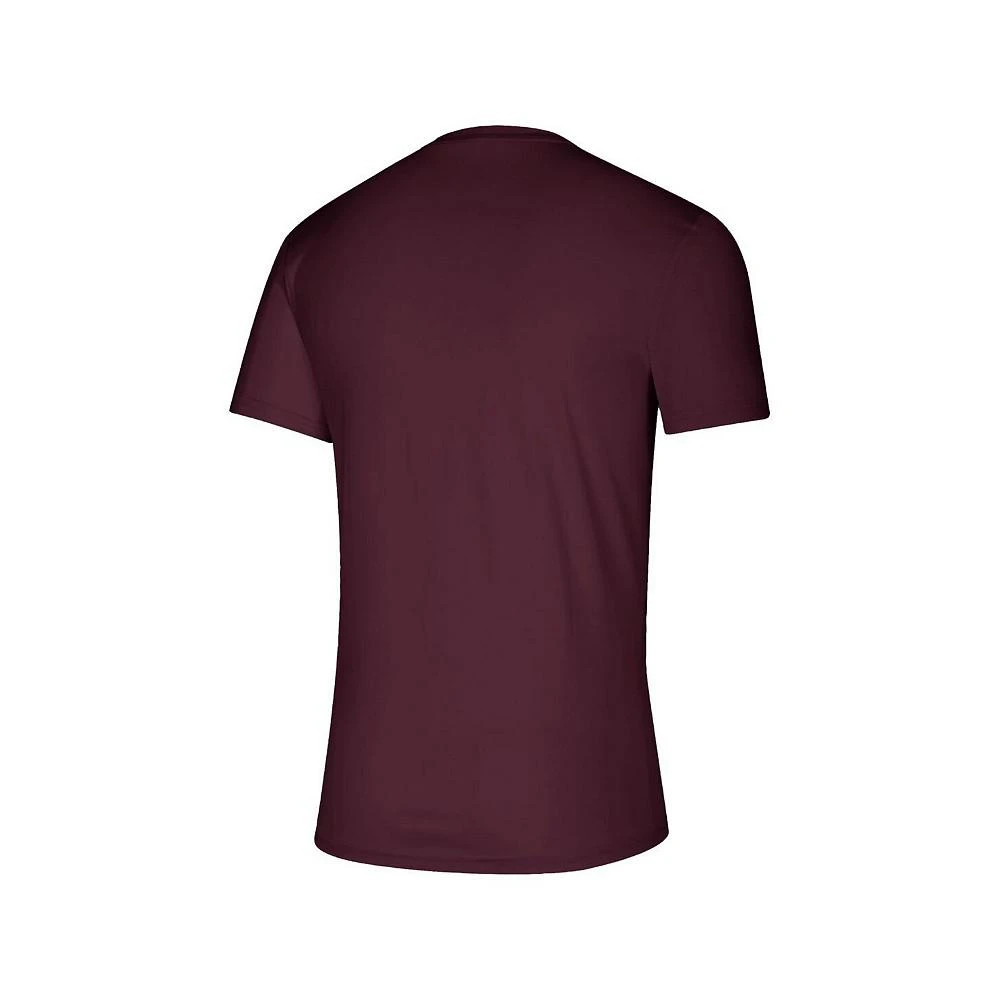 商品Adidas|Men's Maroon Mississippi State Bulldogs Hall Pass AEROREADY Creator T-shirt,价格¥256,第2张图片详细描述