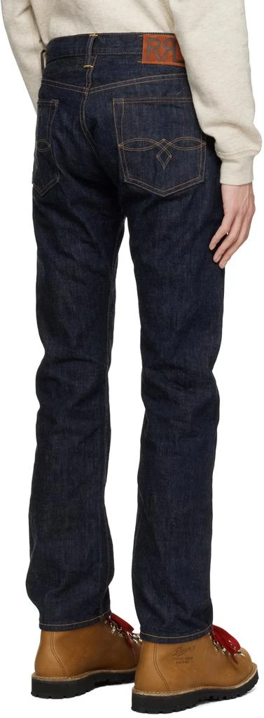 商品RRL|Navy Slim-Fit Jeans,价格¥728,第3张图片详细描述